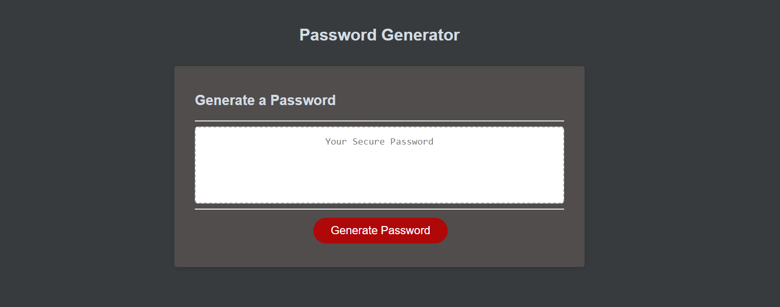 password generator snip